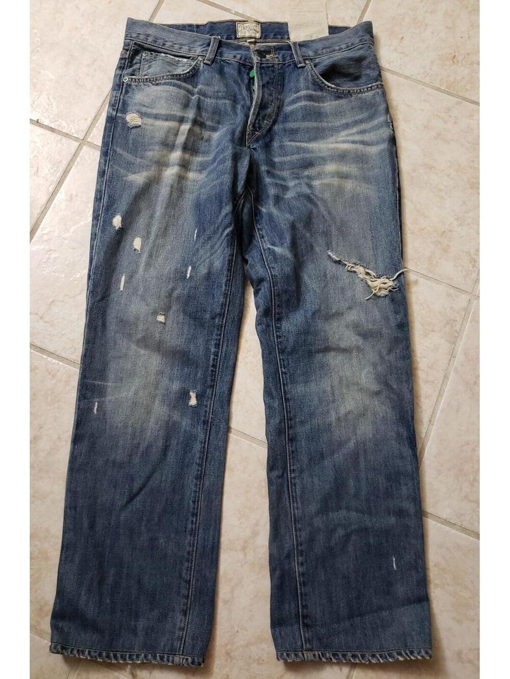 PRPS Jeans Blue Men's sz 32 Destroyed